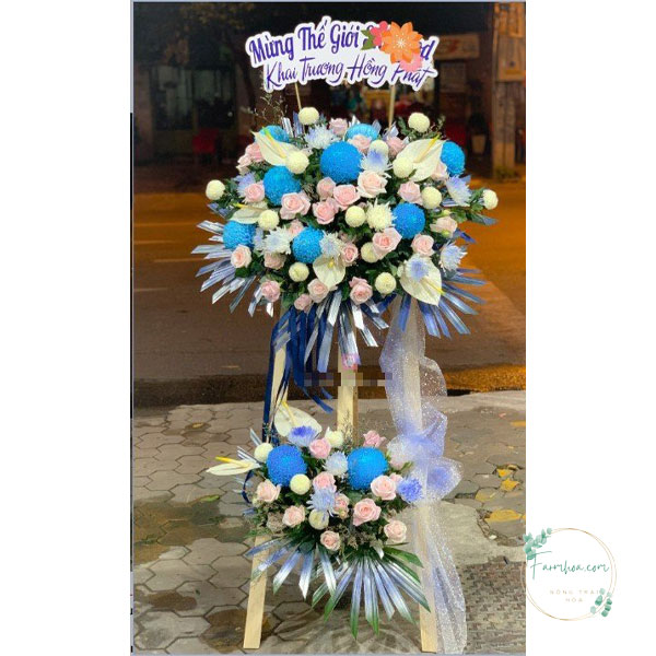 Hoa màu xanh dương - HXD68