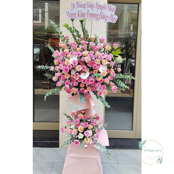 Kệ hoa chúc mừng – HKT07