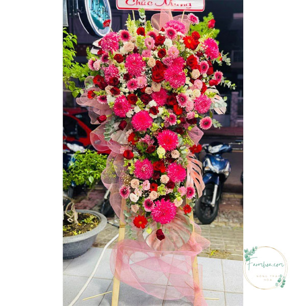 Kệ hoa chúc mừng – HKT66