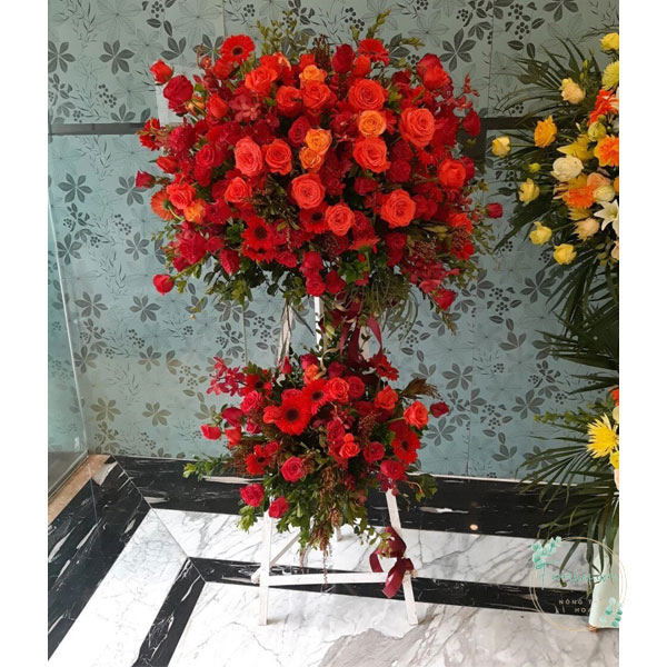 Kệ hoa chúc mừng - HKT02