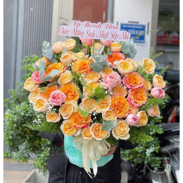 Hoa màu cam – HMC53
