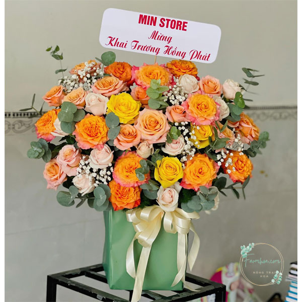 Hoa màu cam – HMC38