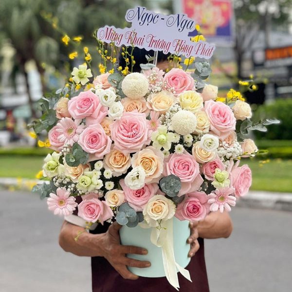 Hoa màu hồng – HMH73