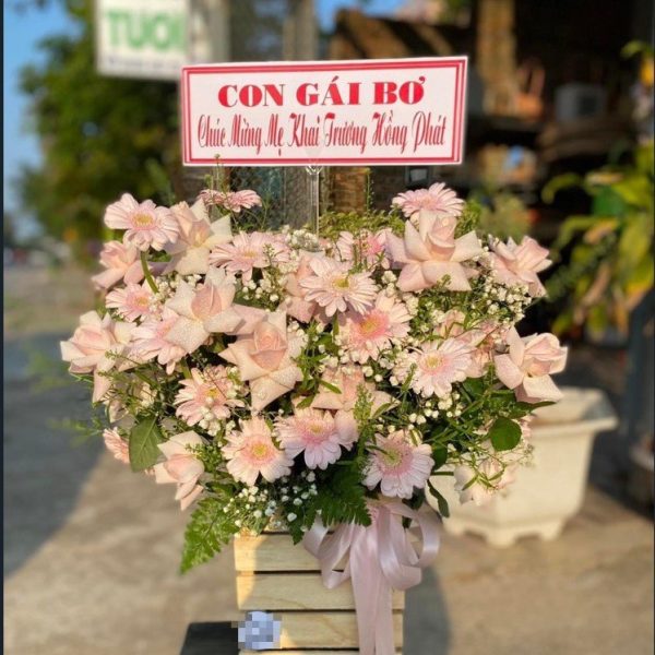 Hoa màu hồng – HMH25