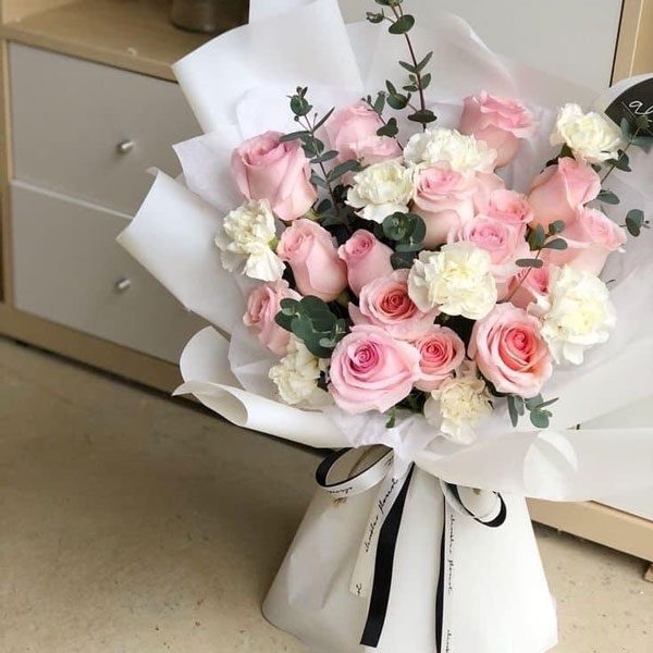 Hoa màu hồng – HMH61