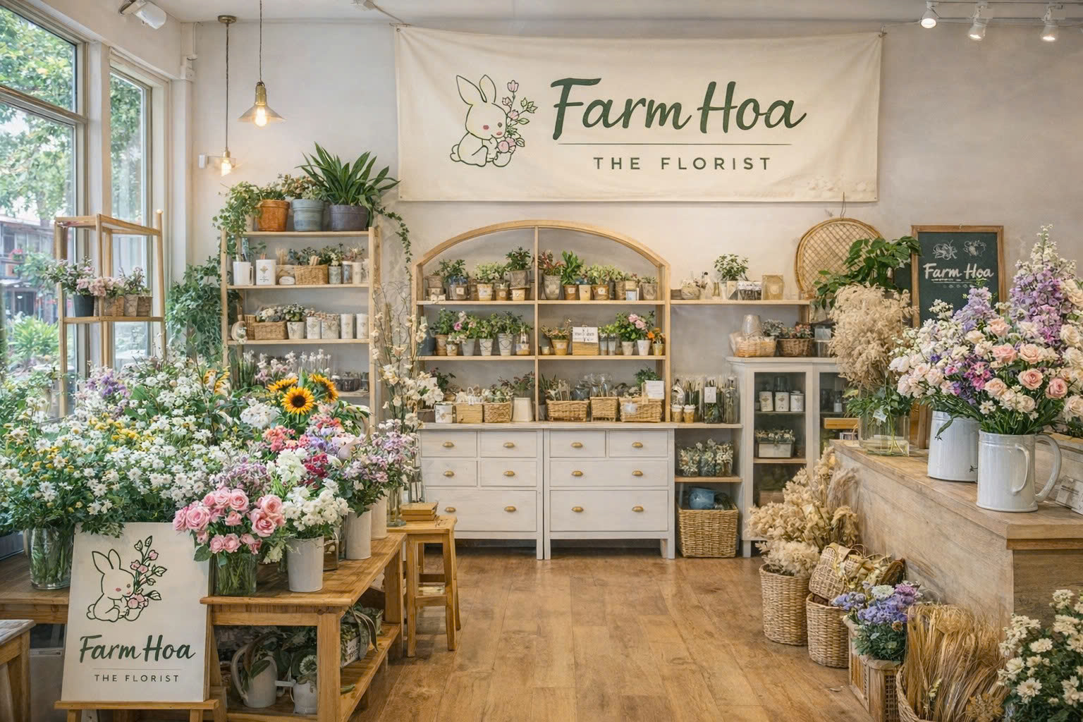 tiem hoa farm hoa